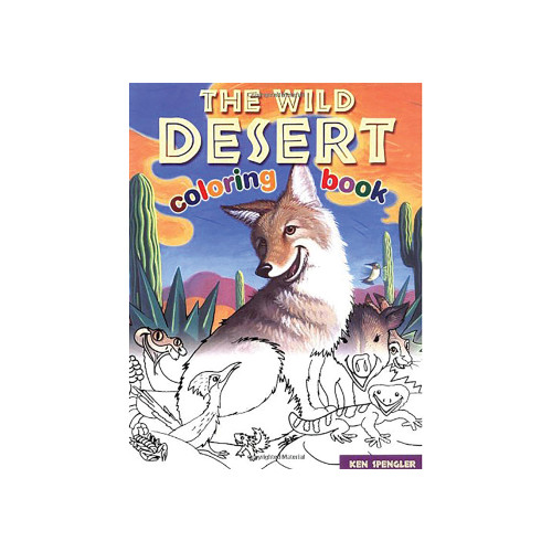 Wild Desert Coloring Book