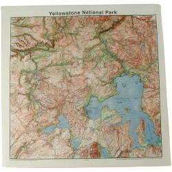 Yellowstone Topo Bandana Yellowstone Topo Bandana