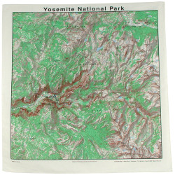 Yosemite Topo Bandana Yosemite Topo Bandana