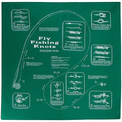 Fly Fishing Knots Bandana