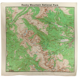 Rocky Mountain Topo Bandana Rocky Mountain Topo Bandana
