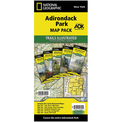 Adirondack Park Map Pack Bundl Adirondack Park Map Pack Bundl