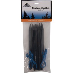 Alum Y Tent Peg 6.7