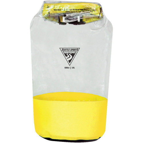 Glacier Clear Dry Bag Ylw 10l