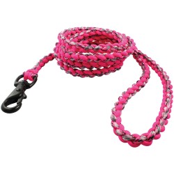 Survival Dog Lead 6ft Camo/pnk