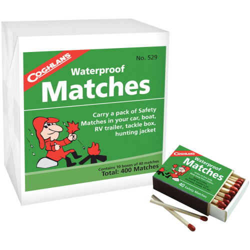 Waterproof Matches 10 Boxes