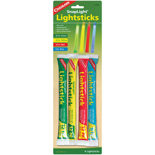 Snaplight Lightstick Asst 4 Pk