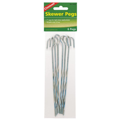 Steel Skewer Tent Pegs 7