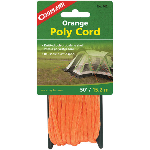 Poly Cord Orange 50'