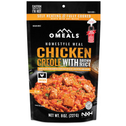 Omeals Chckn Creole W/brn Rice