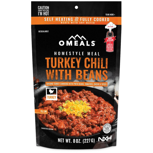 Omeals Turkey Chili W/beans