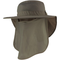 Uv Large Bill Flap Cap Olive