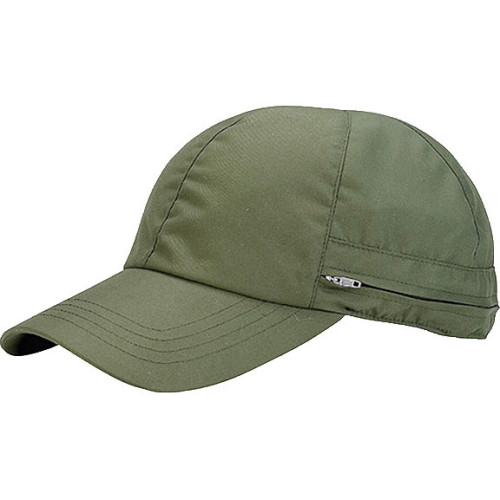Microfiber Cap W/flap Oliv Osf