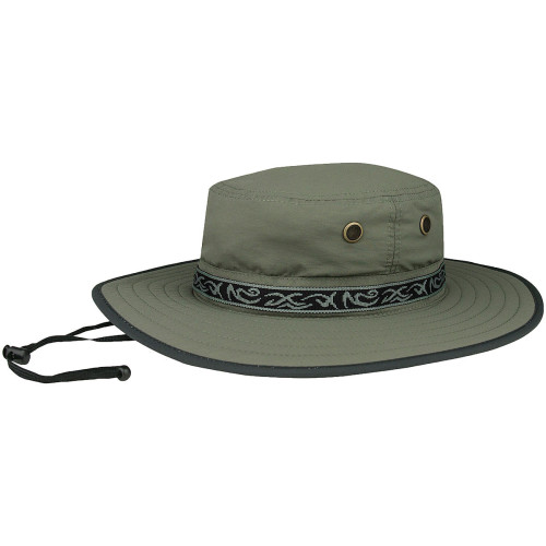 El Dorado Foam Brim Olive Lg El Dorado Foam Brim Olive Lg