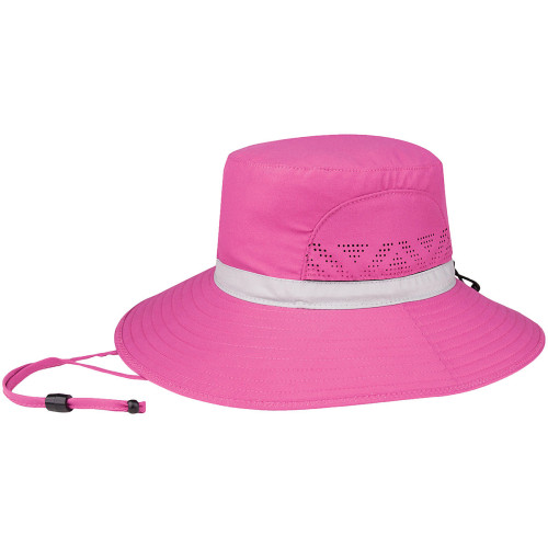 Sunset Hat W/ Adjust Crd Fusha Sunset Hat W/ Adjust Crd Fusha