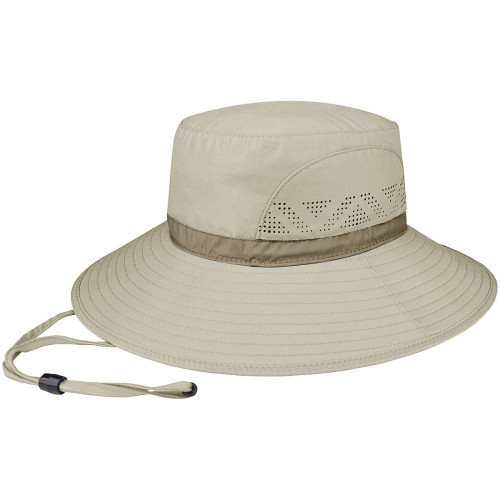 Sunset Hat W/ Adjust Crd Beige