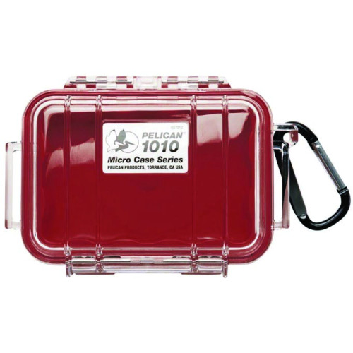 Micro Case 1010 Red/clear