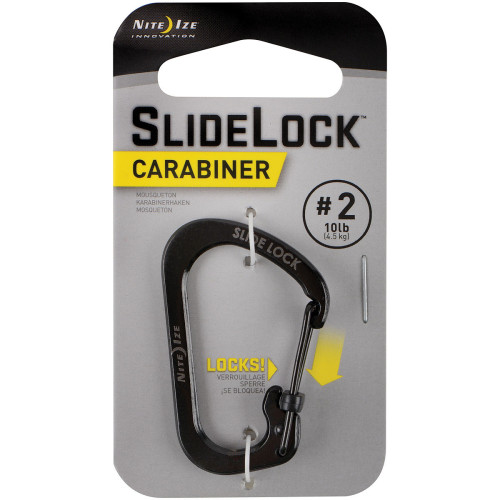 Carabiner Slidelock #2 Black