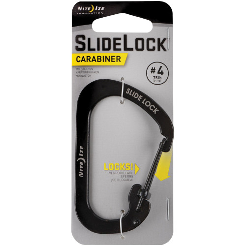 Carabiner Slidelock #4 Black