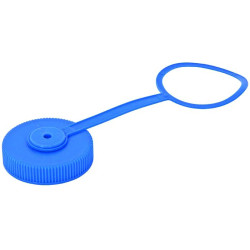 Wm Loop-top Lid Blue (bulk) Wm Loop-top Lid Blue (bulk)