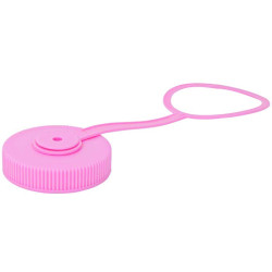 Wm Loop-top Lid Pink (bulk) Wm Loop-top Lid Pink (bulk)