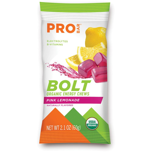 Bolt Organic Chews Pk Lemon