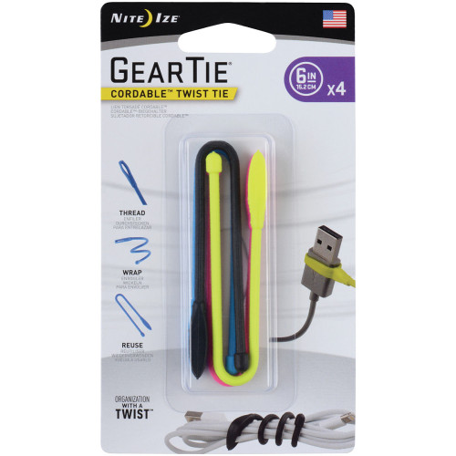 Gear Tie Cord Twist 6
