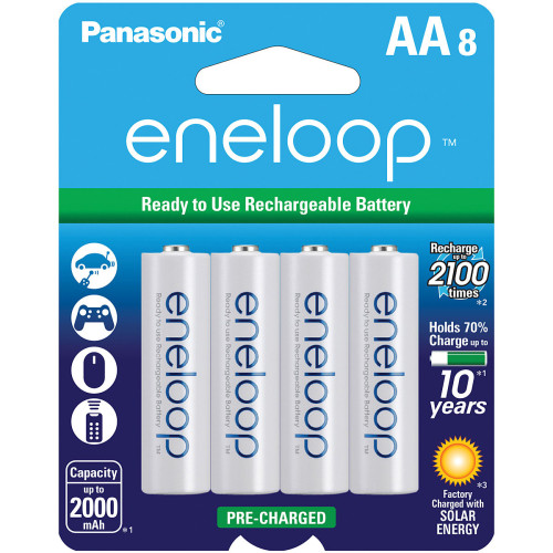 Eneloop Aa 8-pk Rechargeable