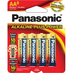 Alkaline Plus Power Aa 8-pk