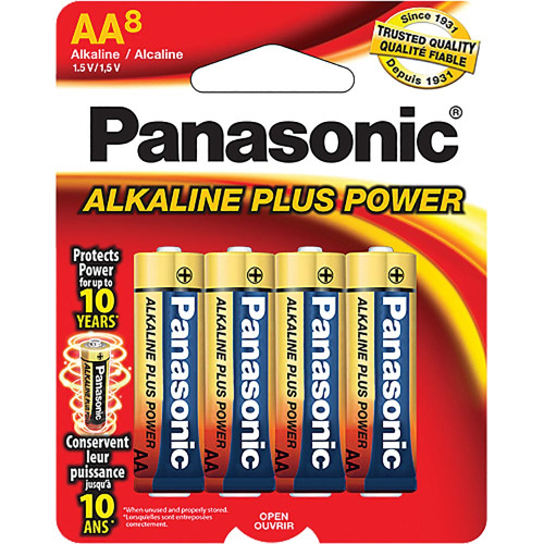 Alkaline Plus Power Aa 8-pk