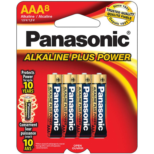 Alkaline Plus Power Aaa 8-pk