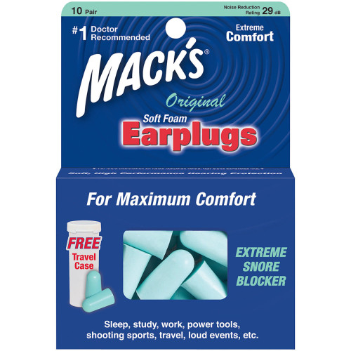 Mack's Original Earplugs 10 Pr Mack's Original Earplugs 10 Pr