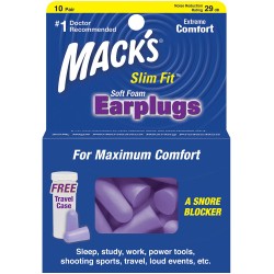 Mack's Slim Fit Earplugs 10 Pr