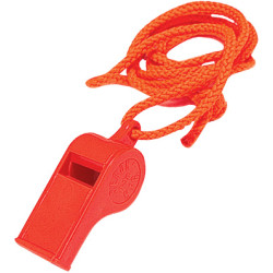 Lm Plast Whistle W/ Lanyard
