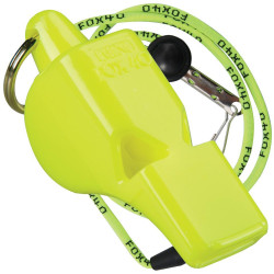 Mini Safety W/lanyard-n Yellow