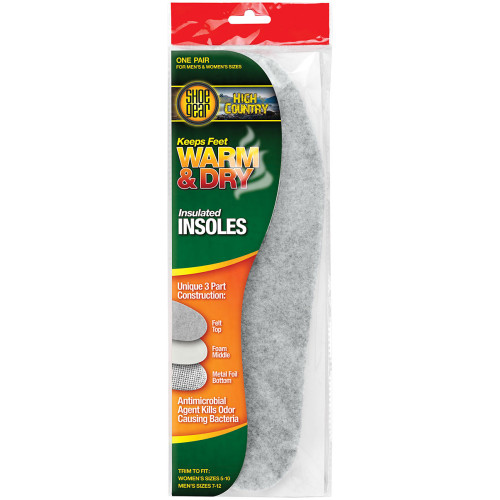 Warm And Dry Insulated Insoles