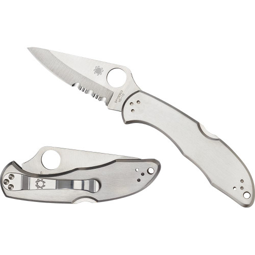 Delica 4 Stainless Serrated