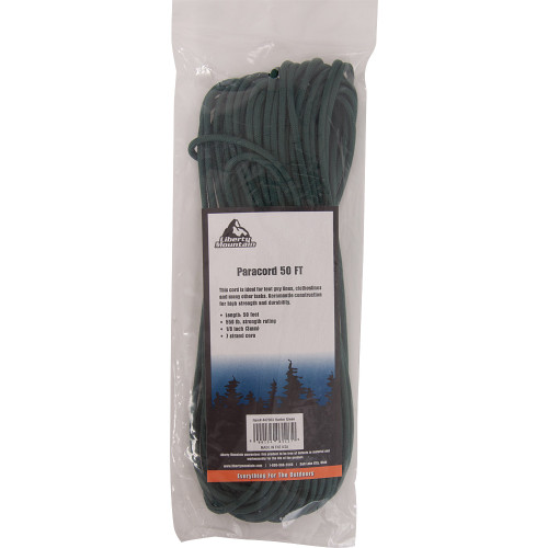 Paracord 50 Ft Hunter Green Paracord 50 Ft Hunter Green