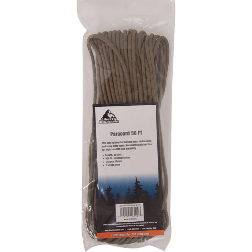 Paracord 50 Ft Coyote Brown Paracord 50 Ft Coyote Brown