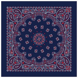 Bandana Paisley Blue/red Bandana Paisley Blue/red