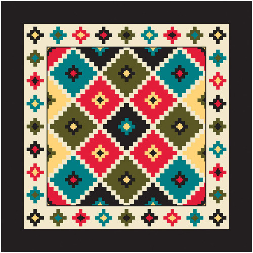 SOUTHWEST ARGYLE w/BLACK TRIM