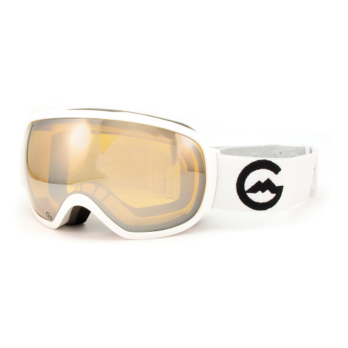 Chute Goggle Lg Fit Wht Blk