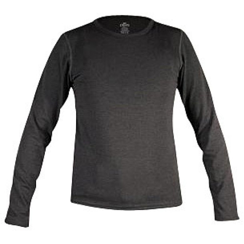 Bi-ply Crew Kids Blk Xs