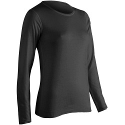 Coldpruf Platnm Wmn Top Blk Sm