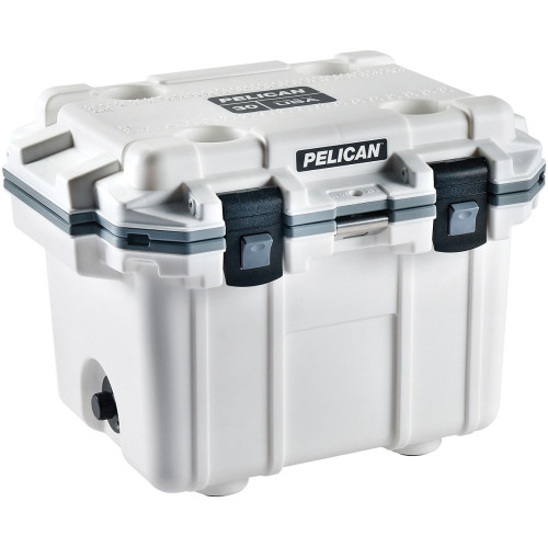 30qt Elite Cooler Whte/gry
