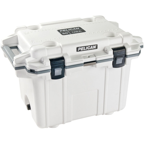 50qt Elite Cooler Wht/gry