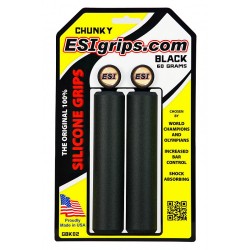 Chunky Black Bike Grip