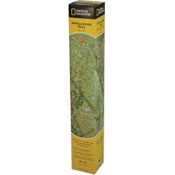 Appalachian Trl Wall Map Boxed