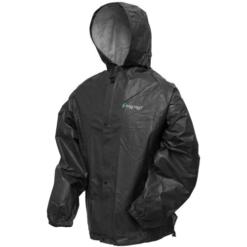 Frogg Togg Pl Rainsuit Blk S/m