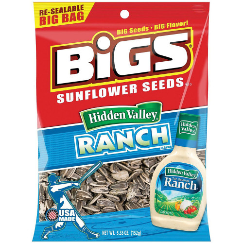 Bigs Sunflower Seeds Ranch Bigs Sunflower Seeds Ranch